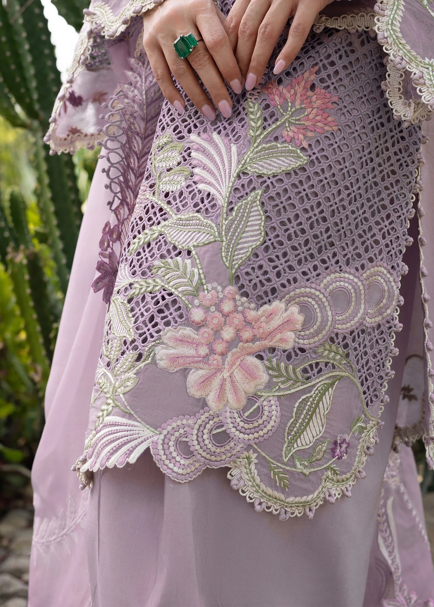 ONE TRUE LOVE - D6B | Crimson | Tasawar Luxe Lawn 2025