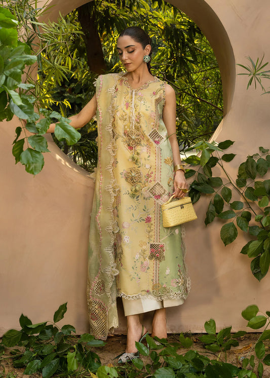 BONJOUR AND BLOOM - D4A | Crimson | Tasawar Luxe Lawn 2025