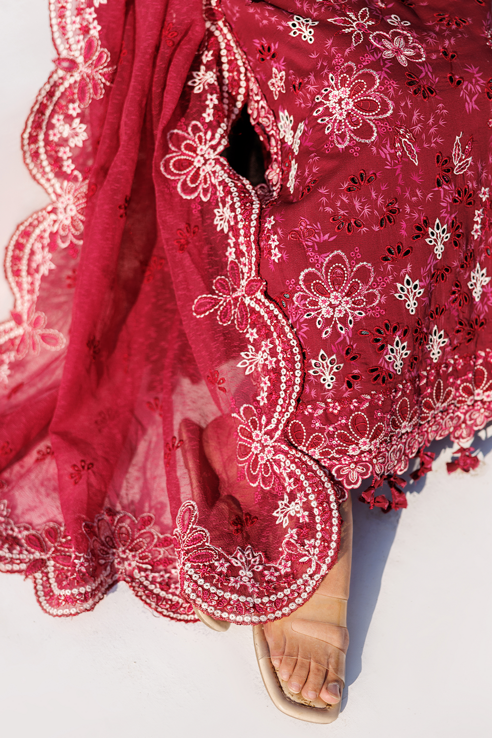 RADIANT ROSE |  Emaan Adeel | Sunlit Groove Luxury Lawn Unstitched Collection 2026