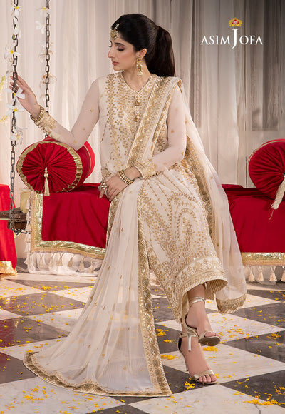 AJAB-21 | Asim Jofa | Abresham Collection 2023