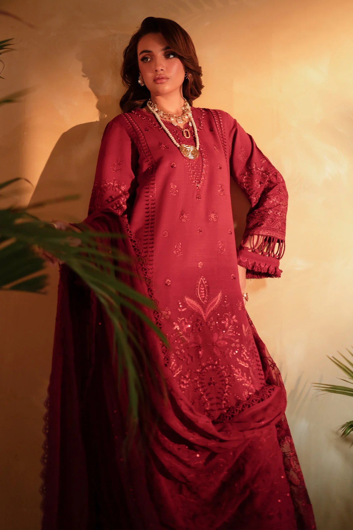 NE-131 | Nureh | Unstitched Karandi Collection 2025