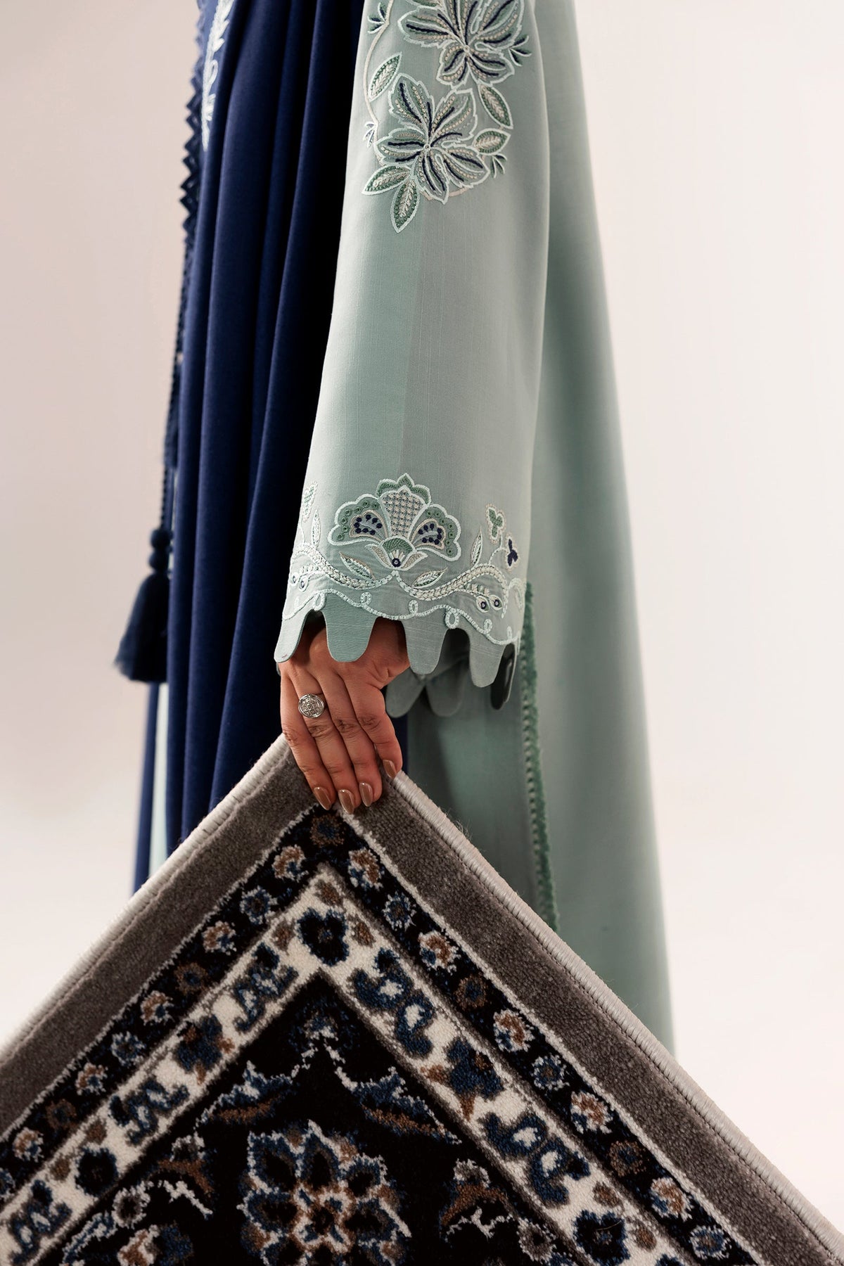QLW-11 TALIYA | Qalamkar | Qline Linen Collection 2026