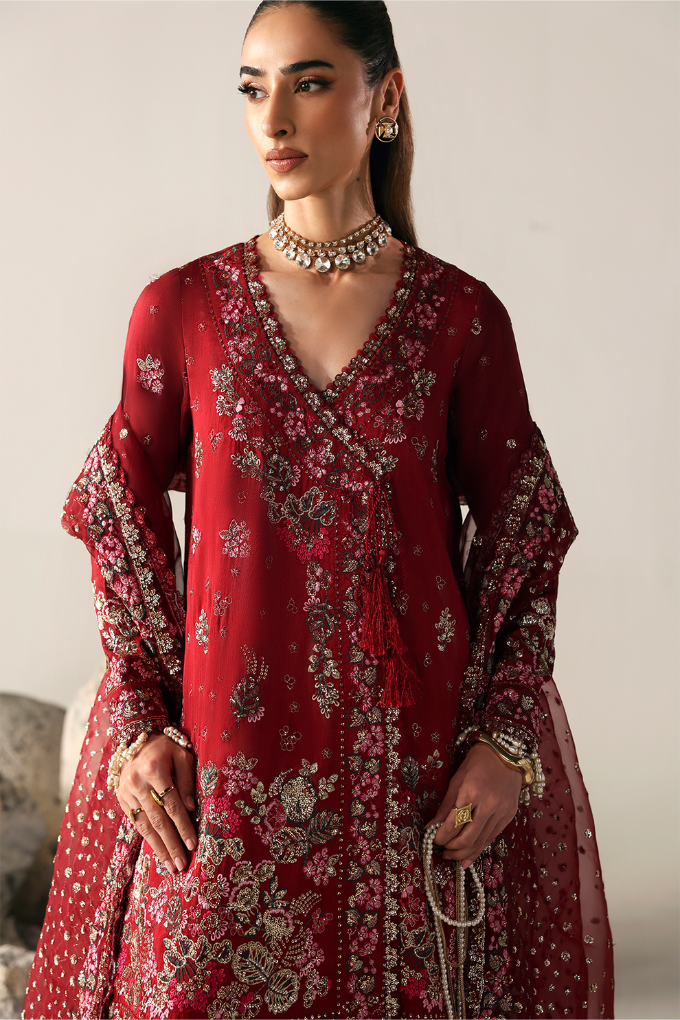 SERENITY BLOOM | Emaan Adeel | Serein Luxe Silk Unstitched Collection 2026