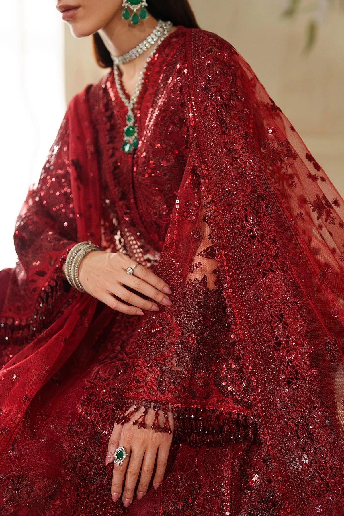 CH14-01 | Baroque Chantelle Unstitched Collection 2025