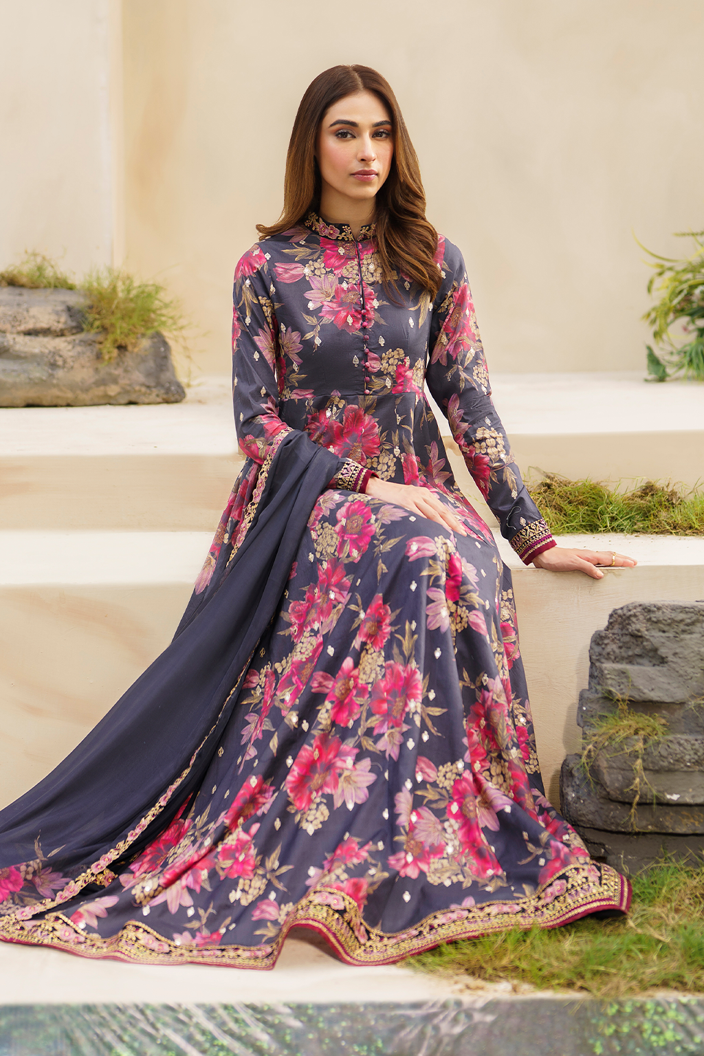 SFL-12 | Iznik | Festive Lawn Collection 2024