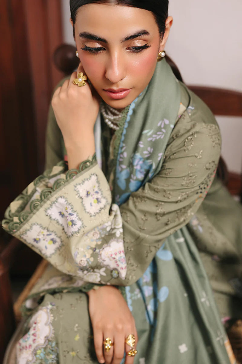 QW - 09A - Khanza | Qalamkar  | Qprints Winter Collection 2025