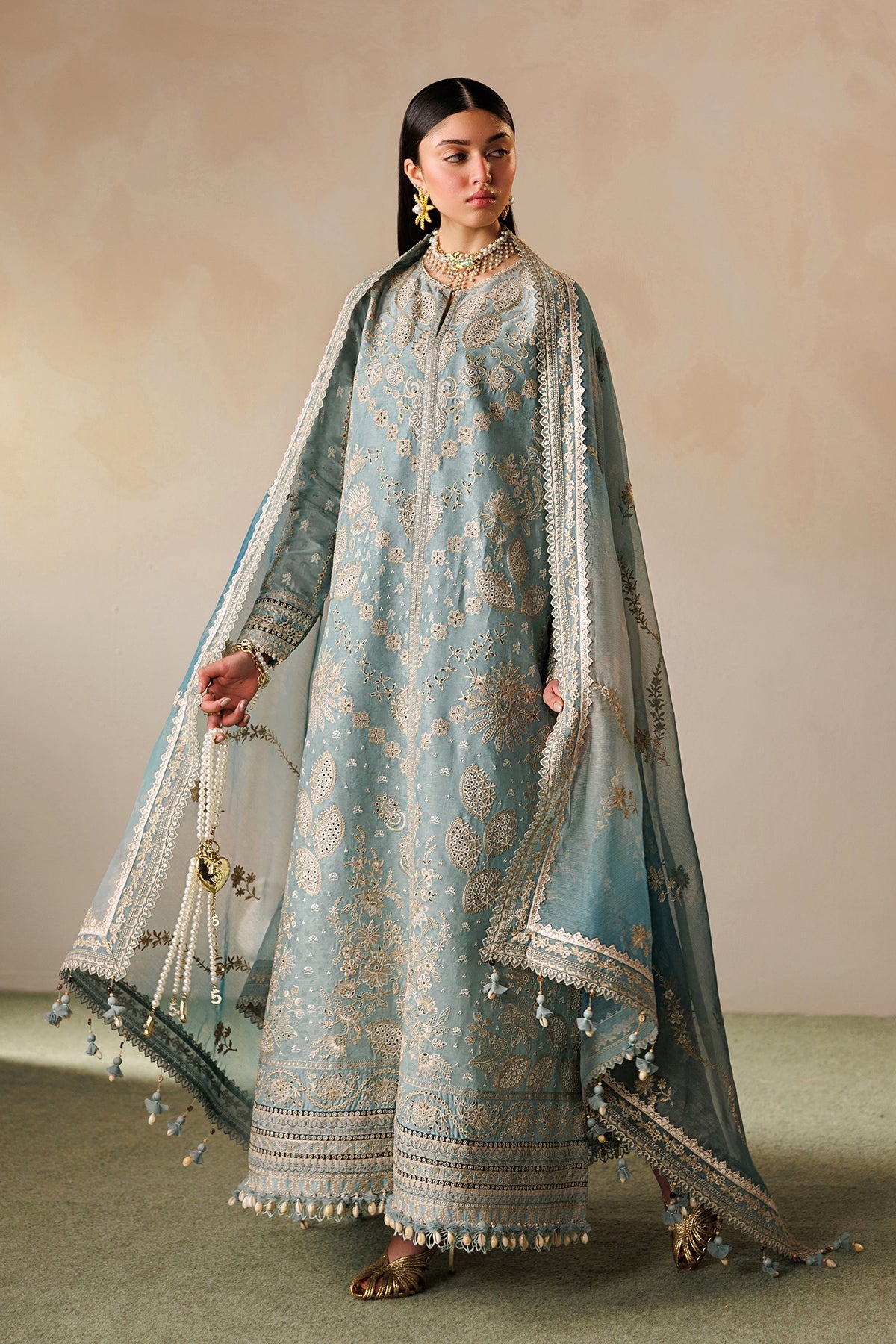 EL26-D01 | Baroque | Eid Lawn Collection Unstitched 2026