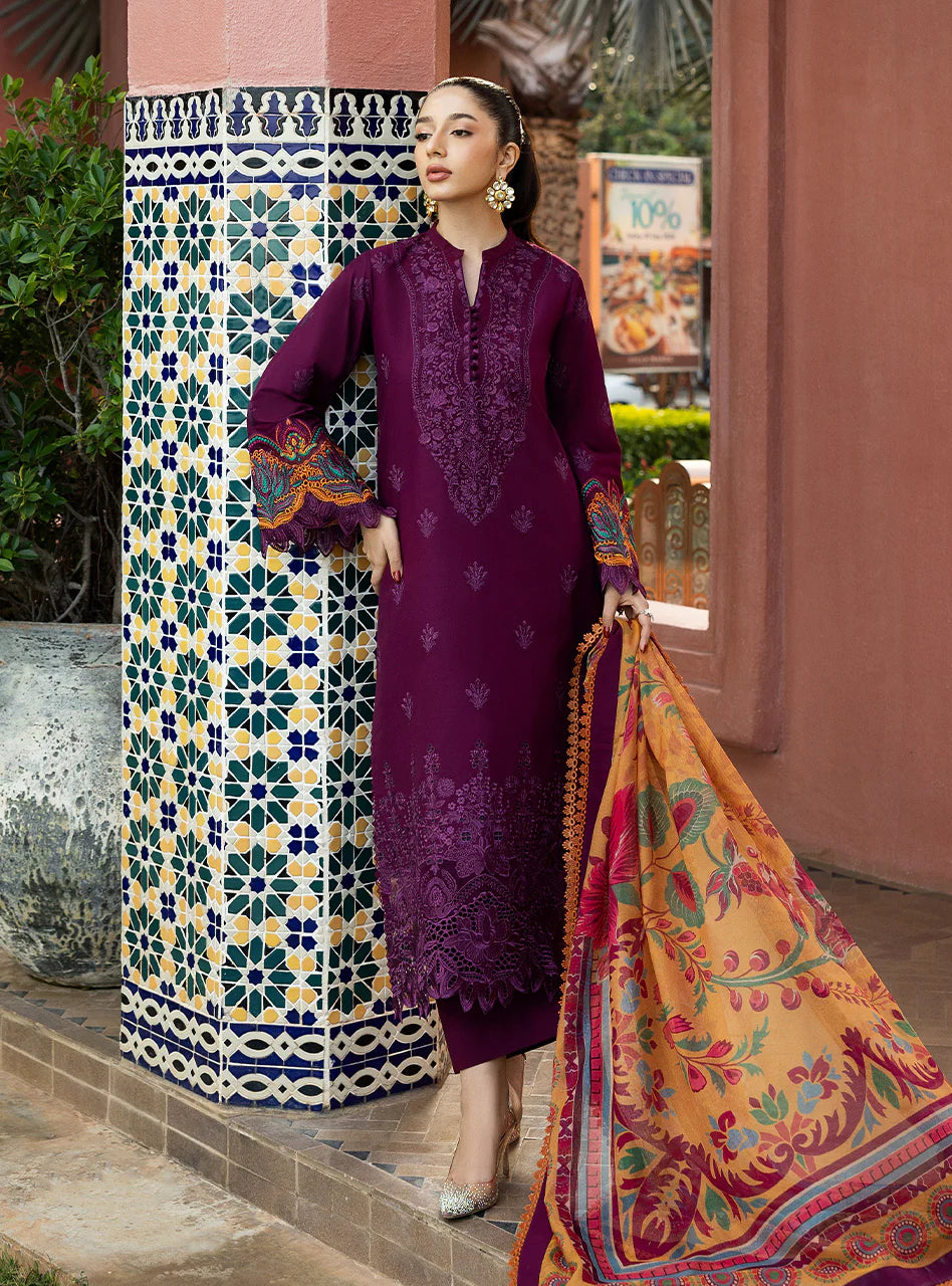 Nia - 6B | Zainab Chottani | Chikankari Lawn 2025