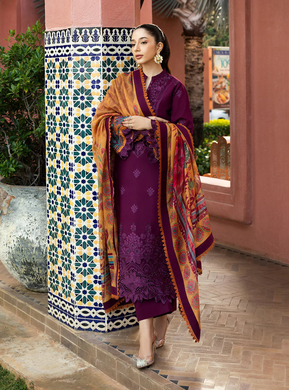 Nia - 6B | Zainab Chottani | Chikankari Lawn 2025