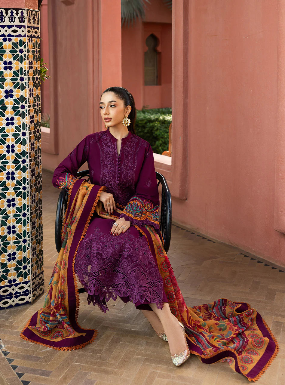 Nia - 6B | Zainab Chottani | Chikankari Lawn 2025