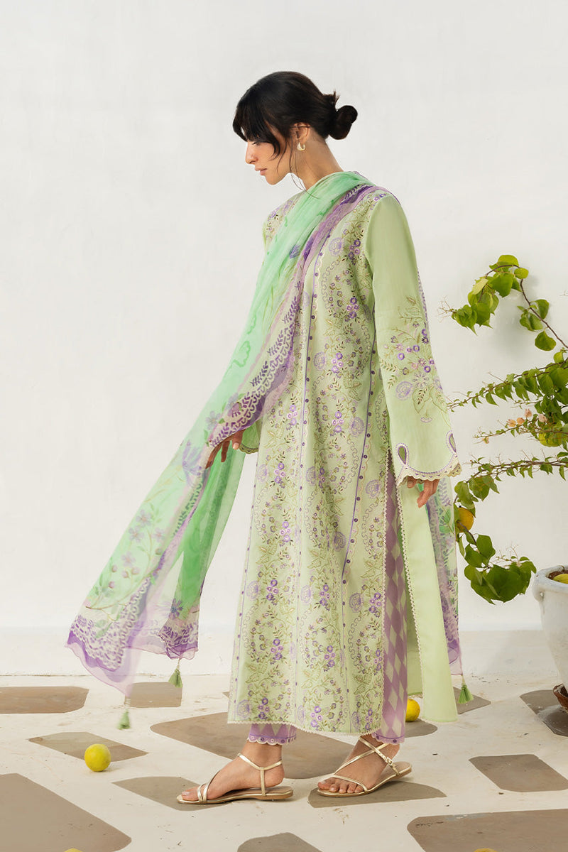 Fez (B) | Sana Maskatiya | Luxury Lawn Collection Unstitched 2026