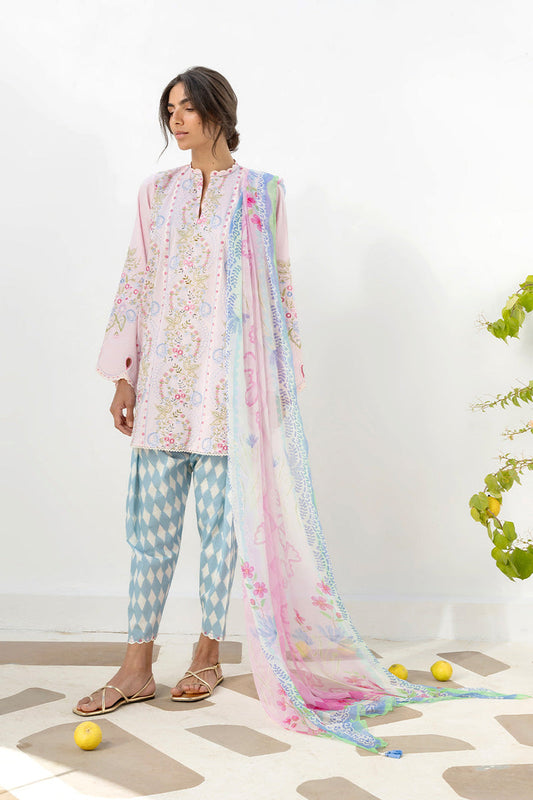 Fez (A) | Sana Maskatiya | Luxury Lawn Collection Unstitched 2026