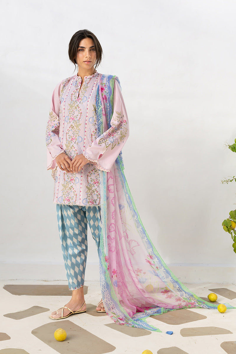 Fez (A) | Sana Maskatiya | Luxury Lawn Collection Unstitched 2026
