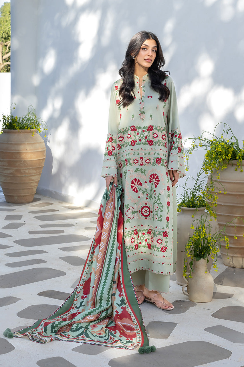 Mayil (A) | Sana Maskatiya | Luxury Lawn Collection Unstitched 2026