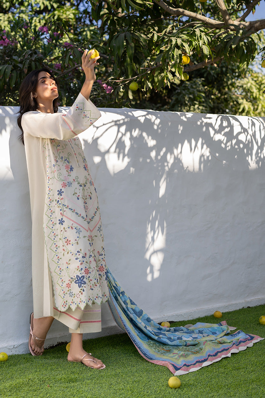 Vinny (A) | Sana Maskatiya | Luxury Lawn Collection Unstitched 2026