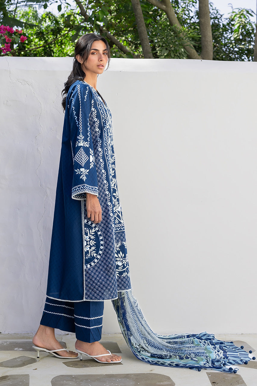 Mina (A) | Sana Maskatiya | Luxury Lawn Collection Unstitched 2026