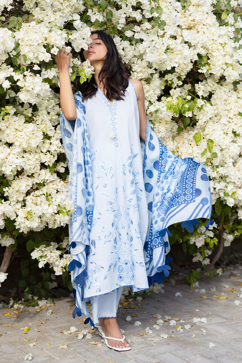 Reva (B) | Sana Maskatiya | Luxury Lawn Collection Unstitched 2026