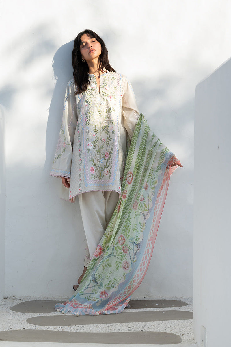 Mina (B) | Sana Maskatiya | Luxury Lawn Collection Unstitched 2026