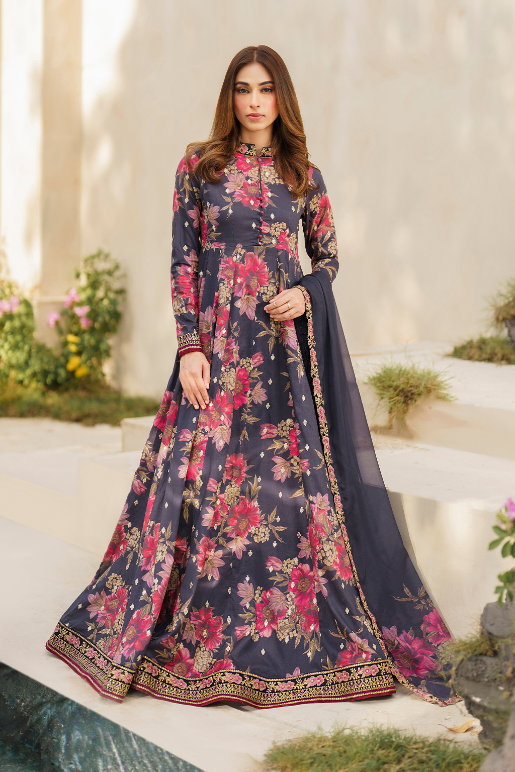 SFL-12 | Iznik | Festive Lawn Collection 2024