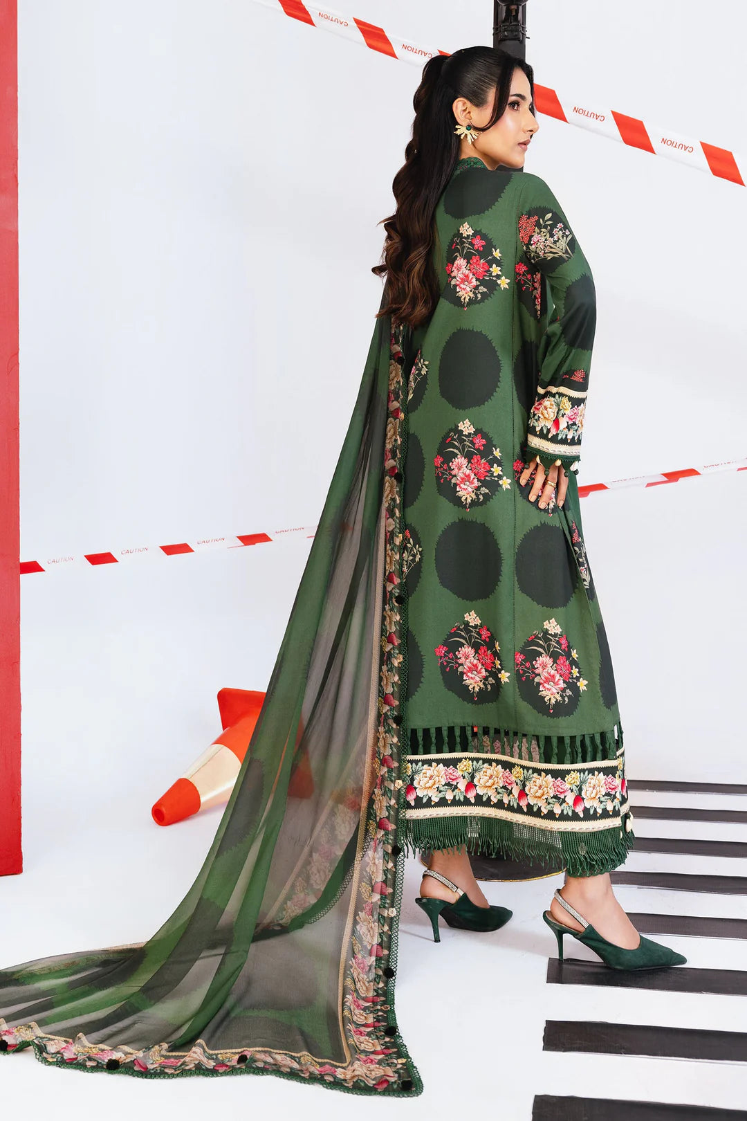 MB-CUS25-1107A | M Basic By Maria B Winter Unstitched Collection 2025