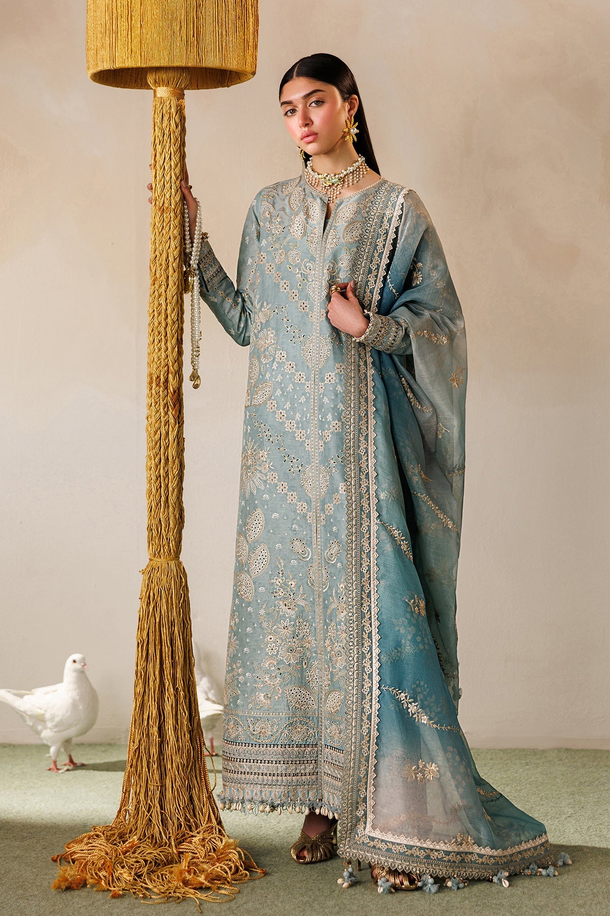 EL26-D01 | Baroque | Eid Lawn Collection Unstitched 2026