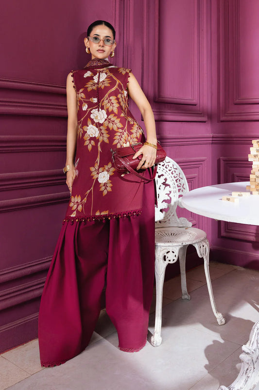 MB-CUS25-1102B | M Basic By Maria B Winter Unstitched Collection 2025