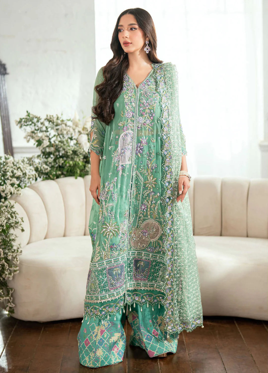 Adaa | Mushq | Sham Shandaar Chiffon Collection 2025