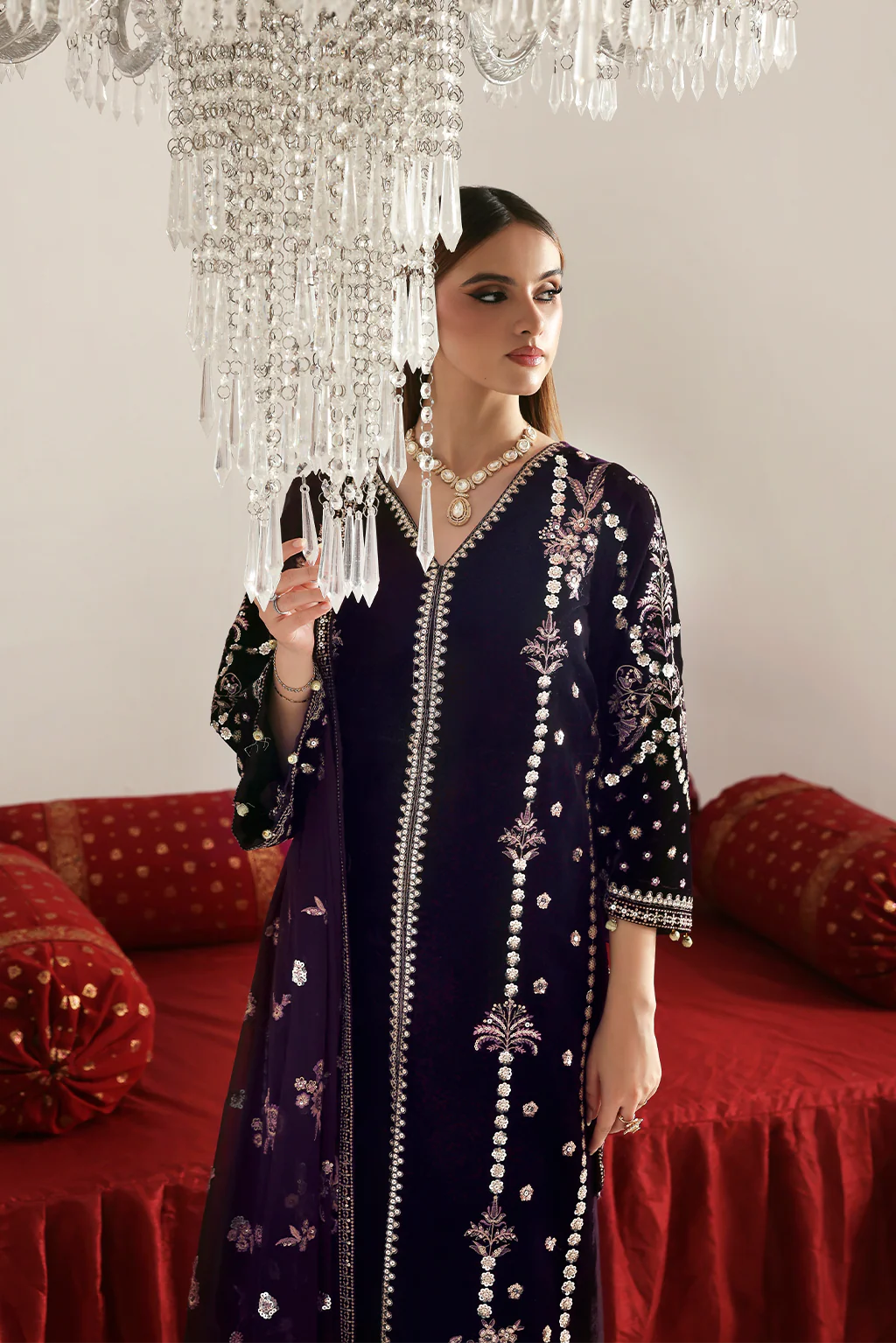 DILNAR | EMAAN ADEEL ZARPOSH VELVET COLLECTION 2025