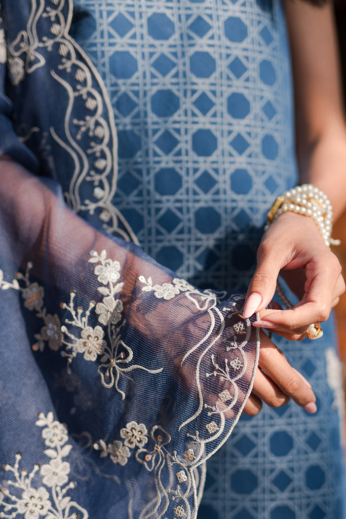 ANTIQUE ROYAL | Cross Stitch | Unstitched Eid Lawn 2024