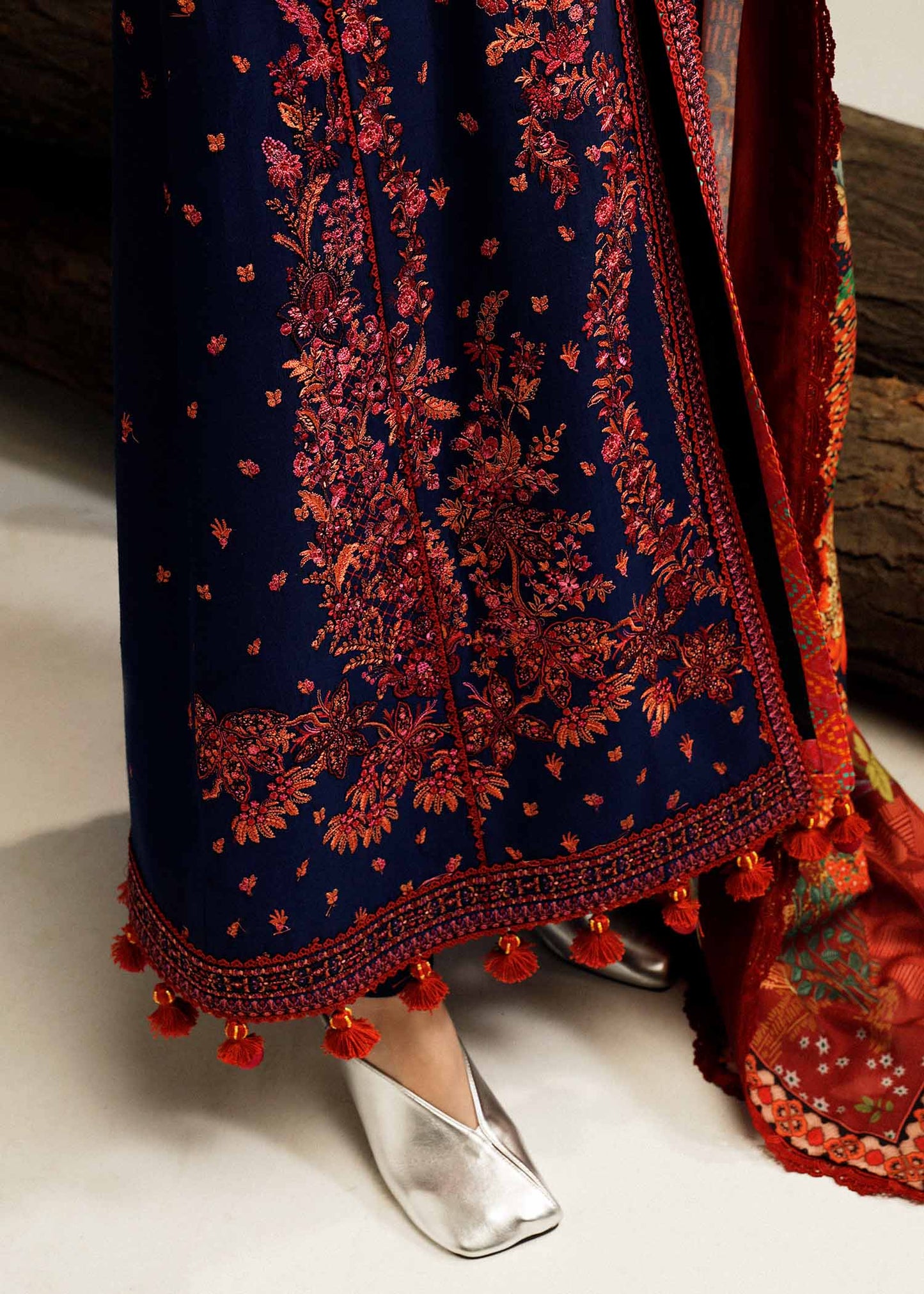 Cerulean | Hussain Rehar | Shawl Collection 2023