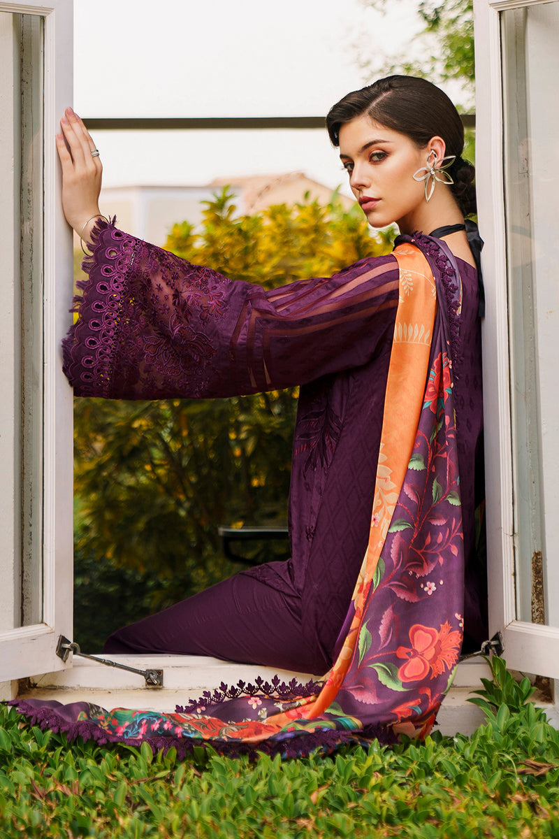 SL12-D04 | Baroque | Embroidered Swiss Lawn 2024