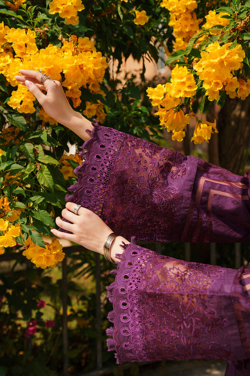 SL12-D04 | Baroque | Embroidered Swiss Lawn 2024