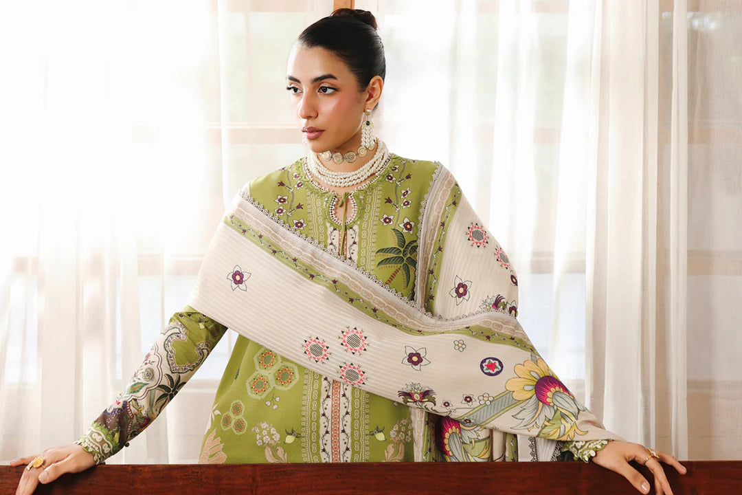 QW - 07B - Tahlia  | Qalamkar  | Qprints Winter Collection 2025