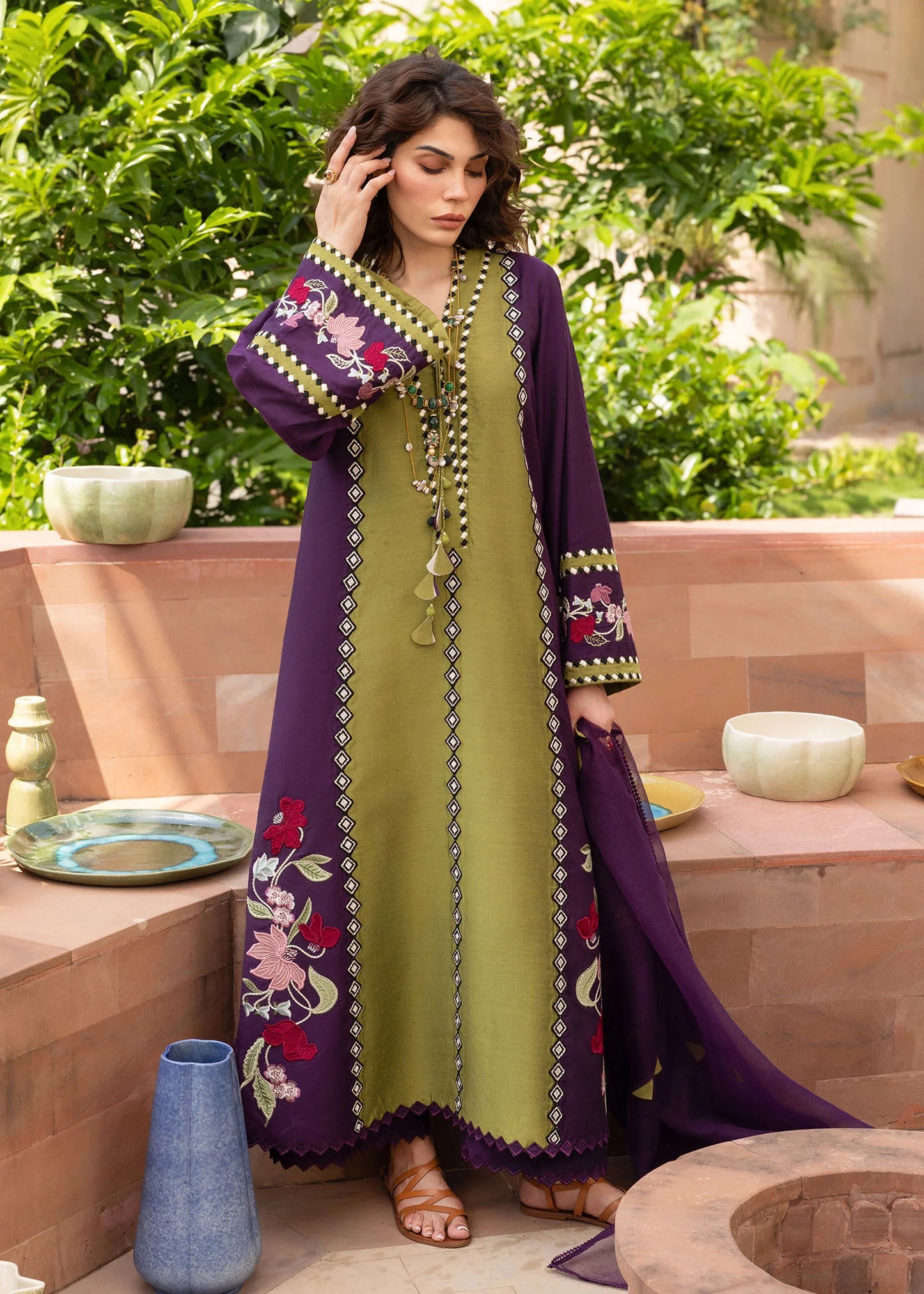 Rani Vogue (Plum) | Crimson Mitti Winter Pret Collection 2025