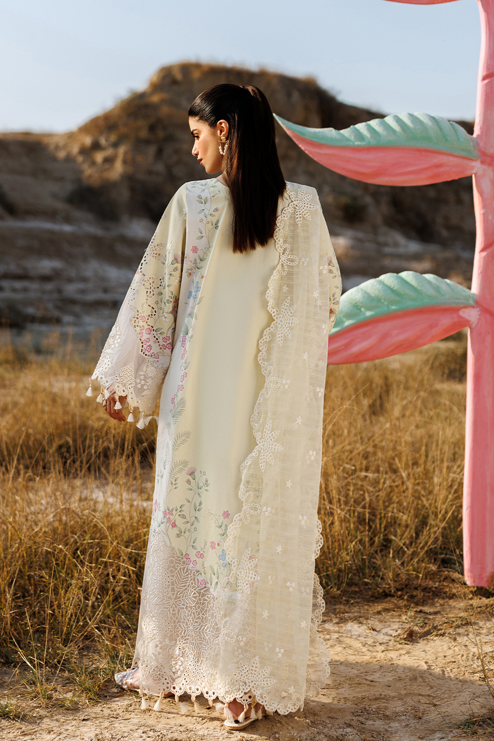 BLOSSOM BEAT |  Emaan Adeel | Sunlit Groove Luxury Lawn Unstitched Collection 2026
