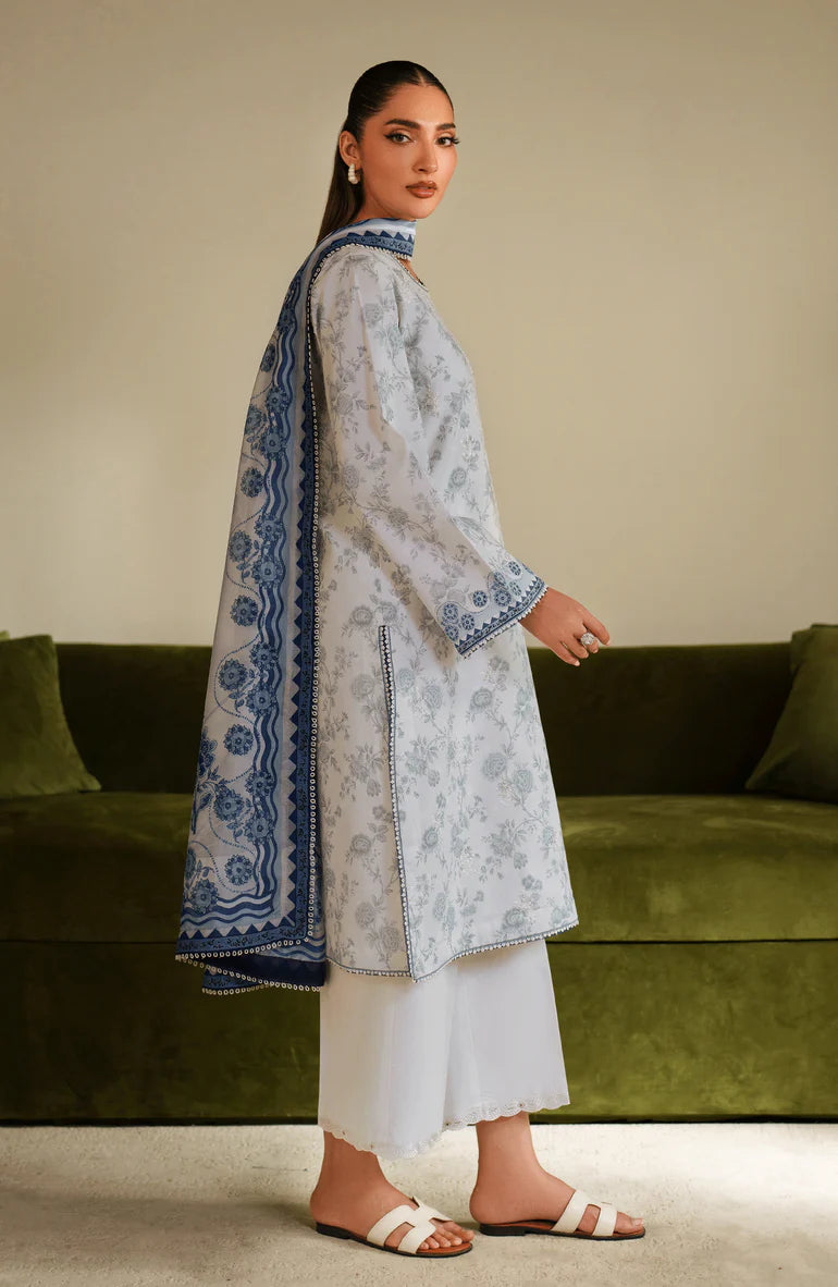 AZZURA | Seran Ilara | Unstitched Cambric Edit 2025