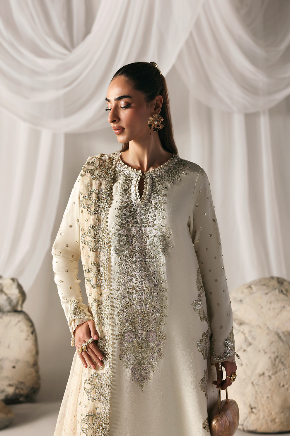 MISTY DAWN | Emaan Adeel | Serein Luxe Silk Unstitched Collection 2026