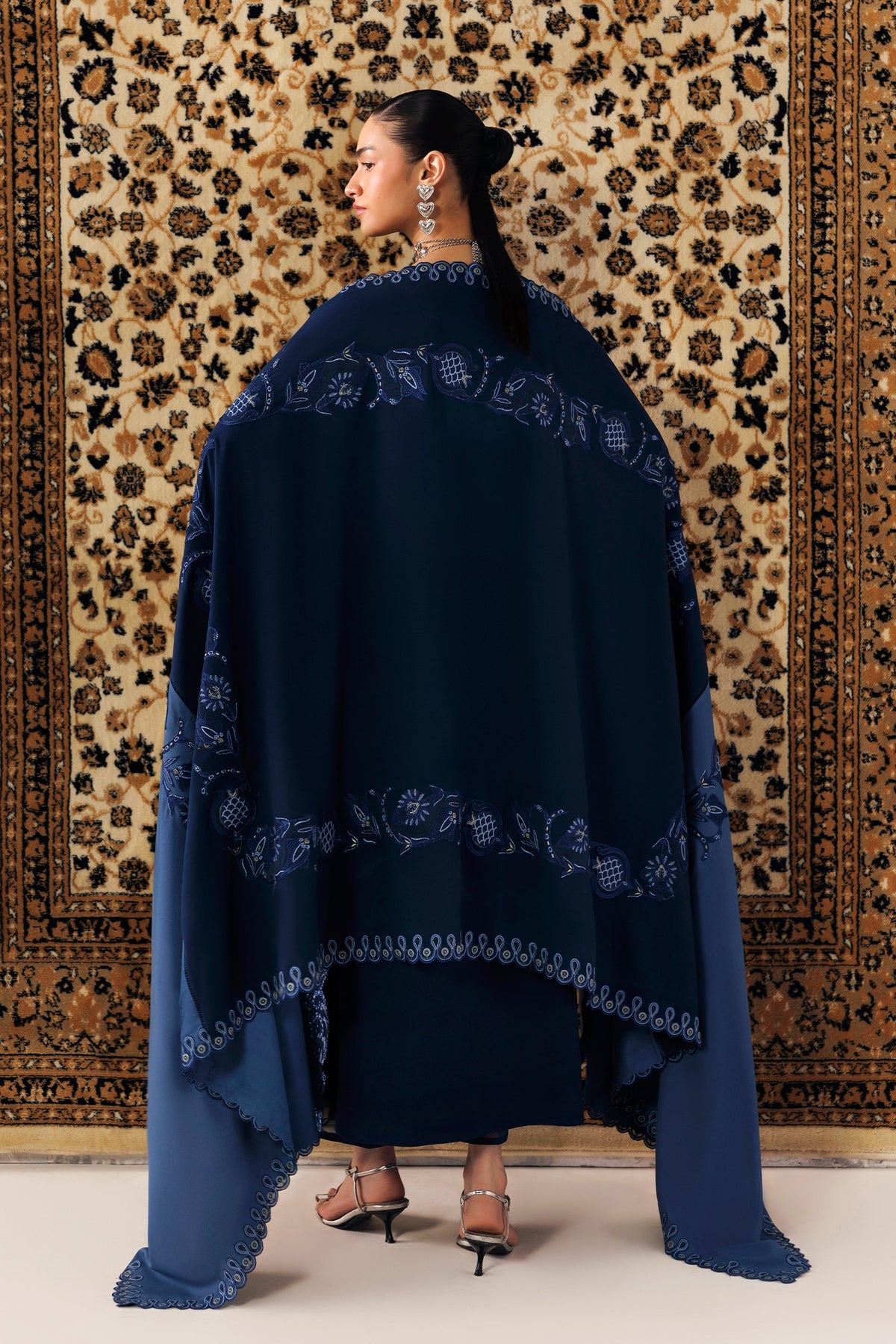 QLW-10 Seran | Qalamkar | Qline Linen Collection 2026