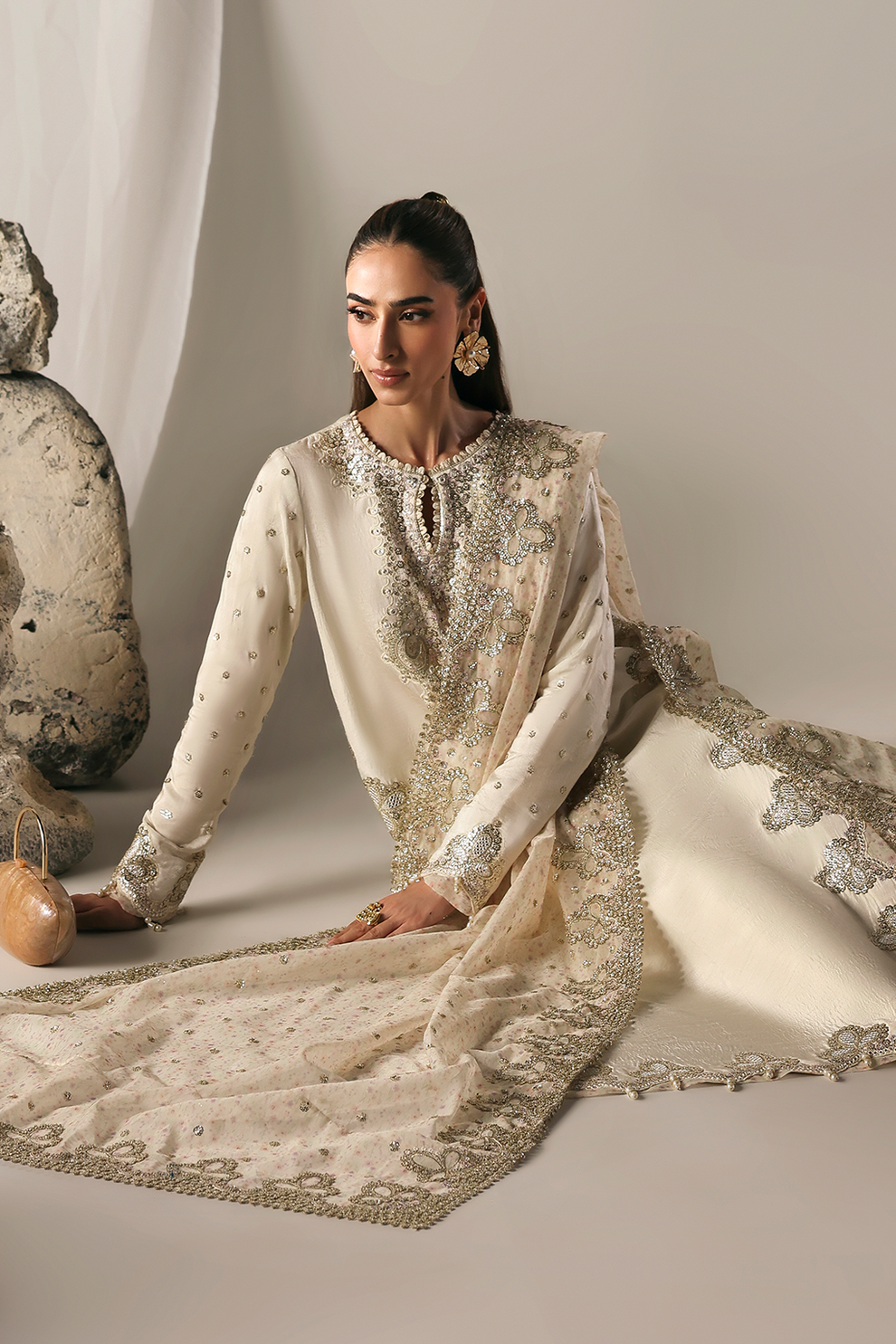 MISTY DAWN | Emaan Adeel | Serein Luxe Silk Unstitched Collection 2026