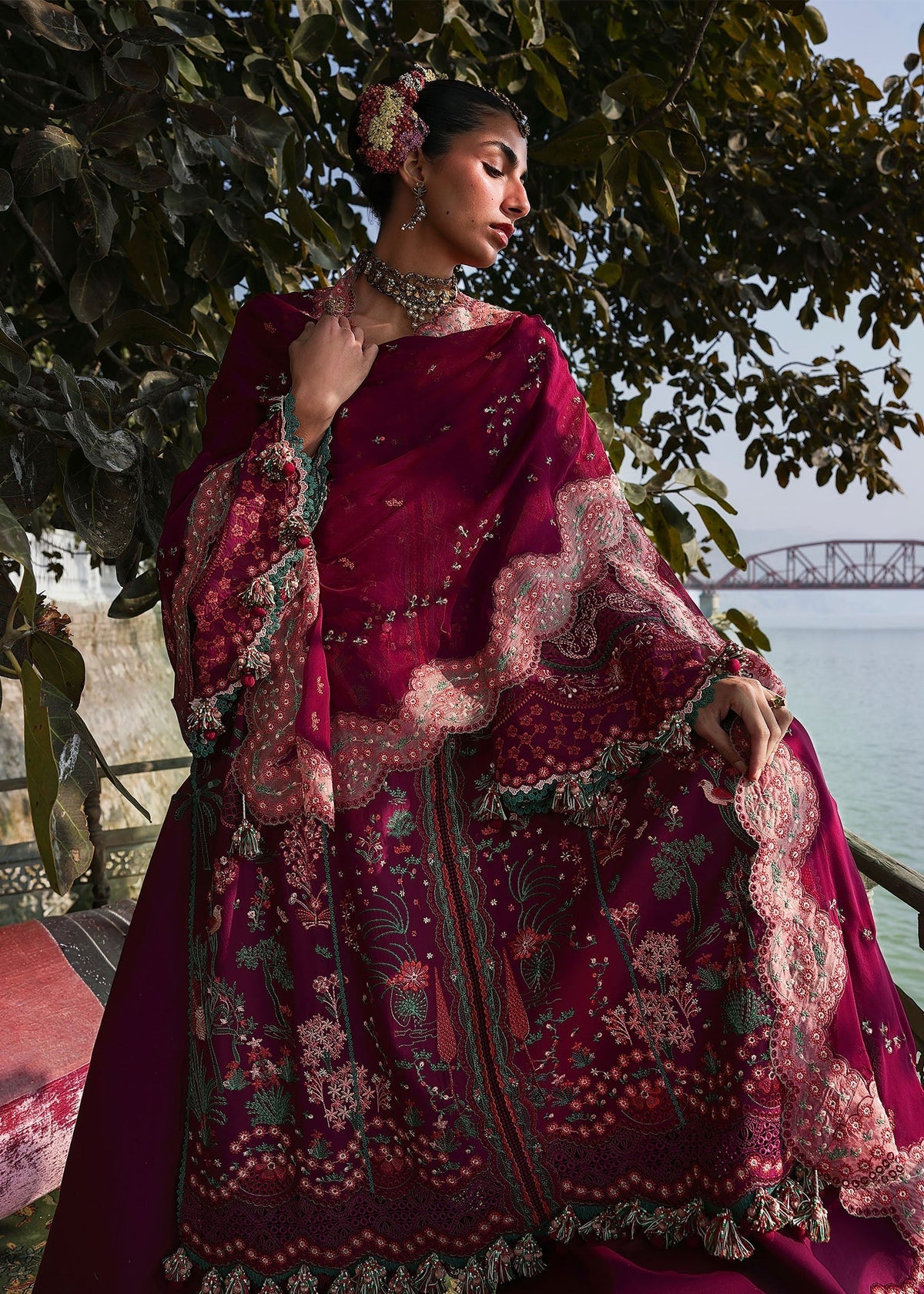 Anjas | Hussain Rehar | Kalabagh Luxury Lawn Collection 2026