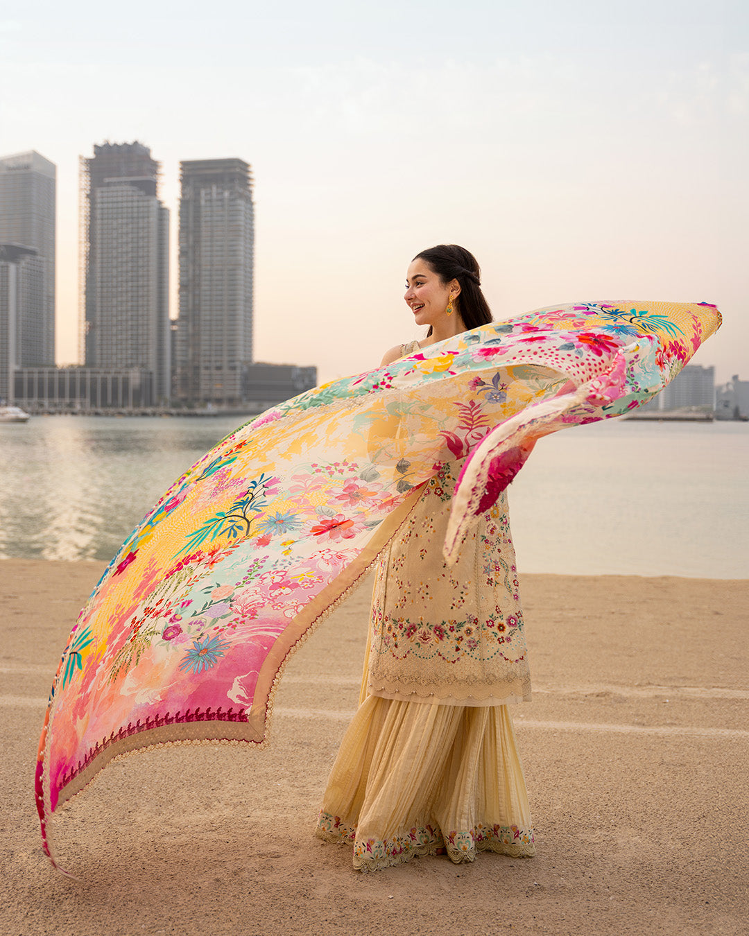 Merjem | Faiza Saqlain | Aya Luxury Lawn Collection 2026