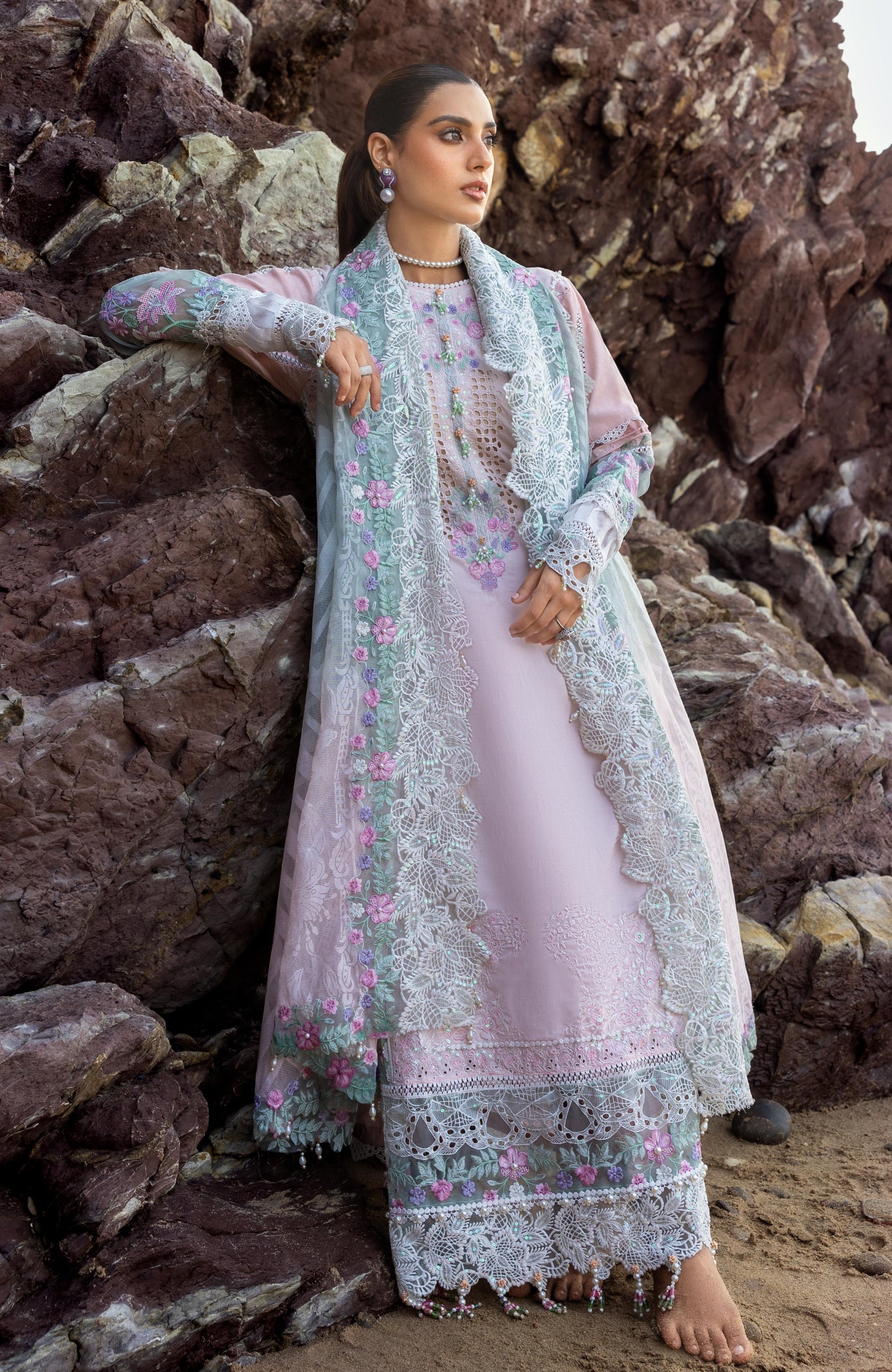 MLL-26-04 |  Al Zohaib | Mahiymaan Luxury Unstitched Lawn Collection 2026