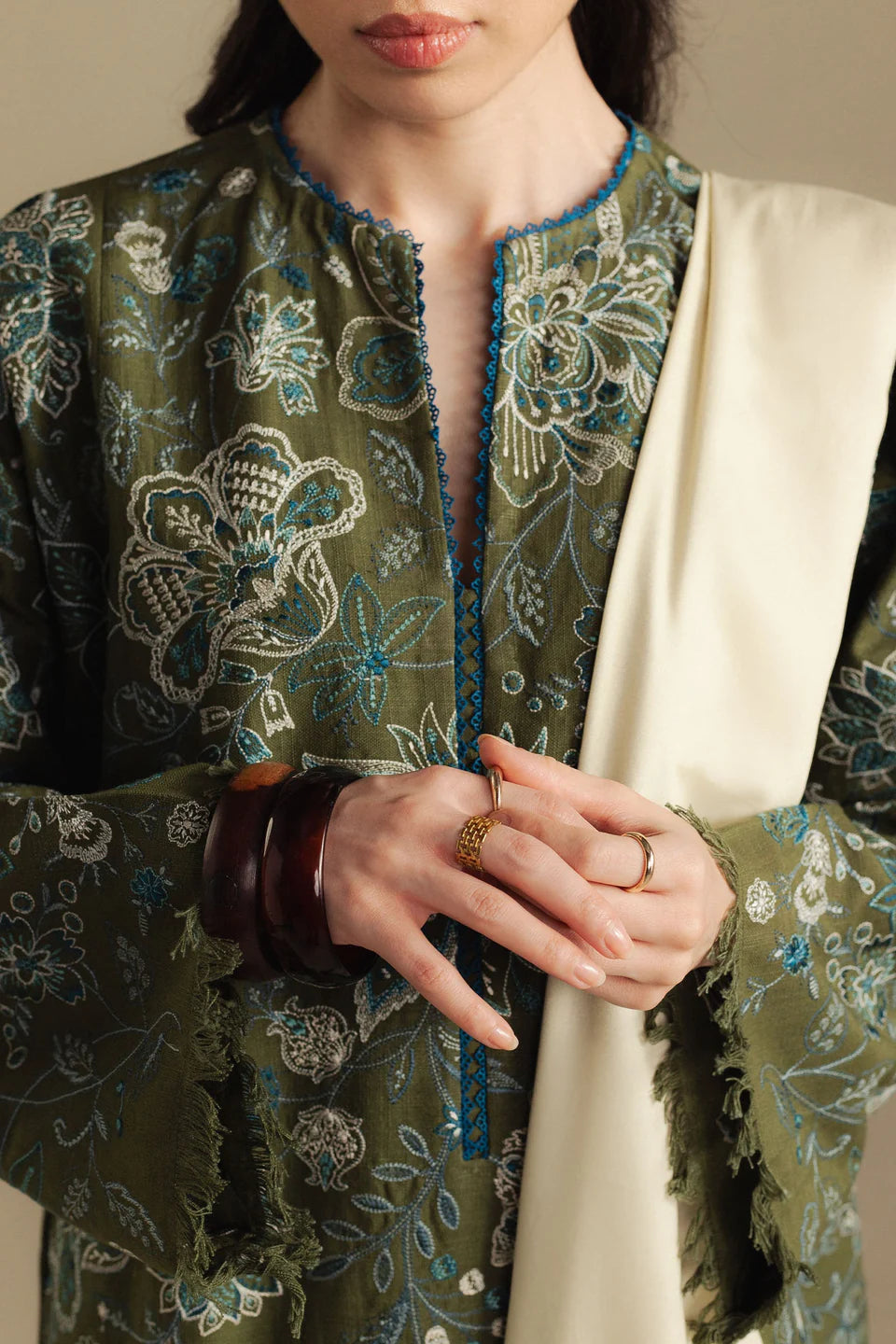 Mist 2A  | Coco By Zara Shahjahan Winter Edit| Unstitched Collection 2025