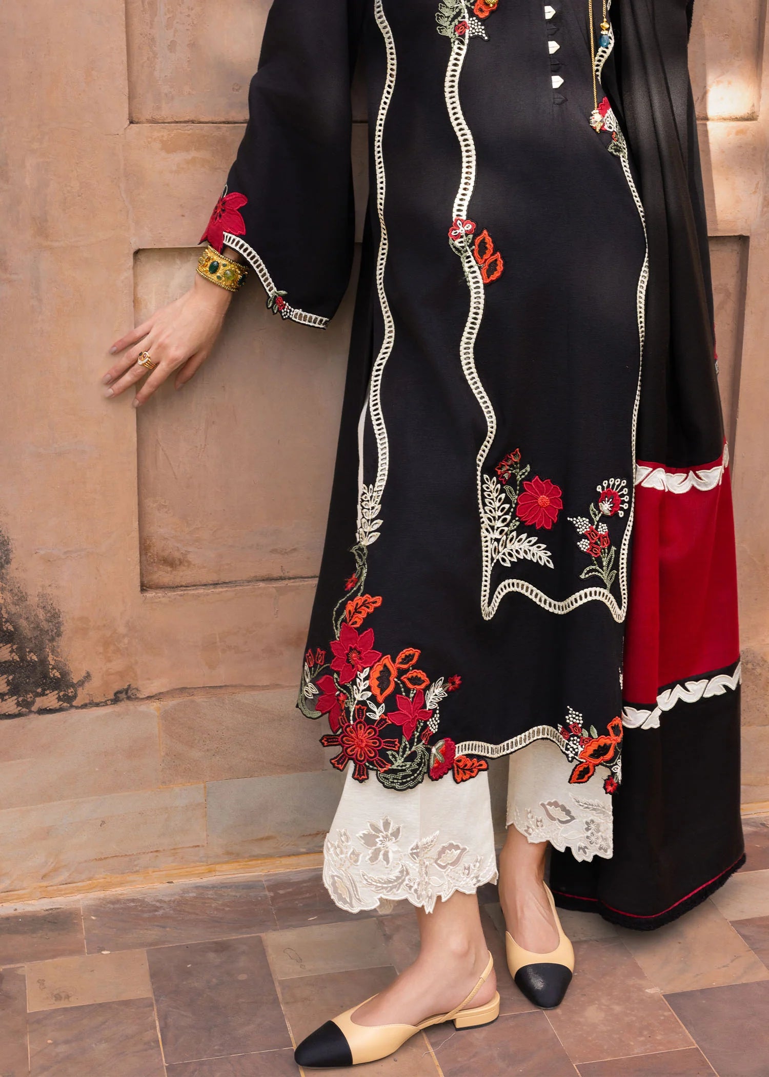 Kajal Kahani | Crimson Mitti Winter Pret Collection 2025