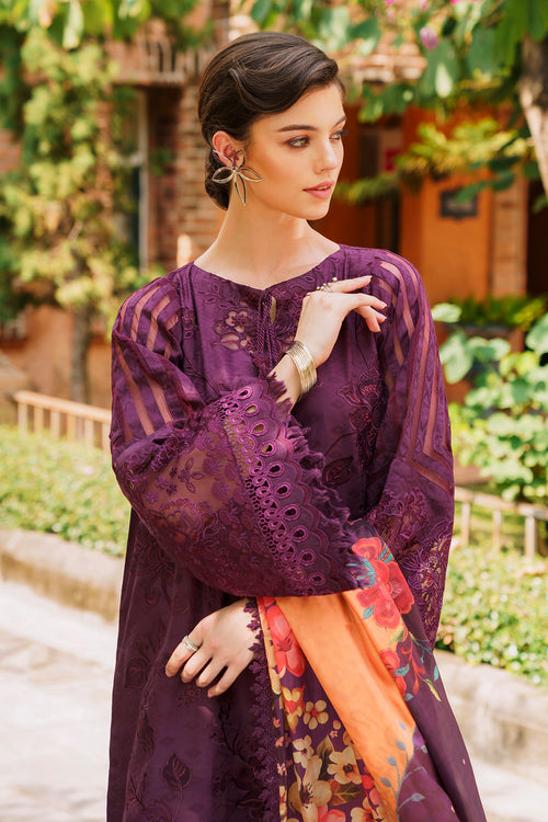 SL12-D04 | Baroque | Embroidered Swiss Lawn 2024