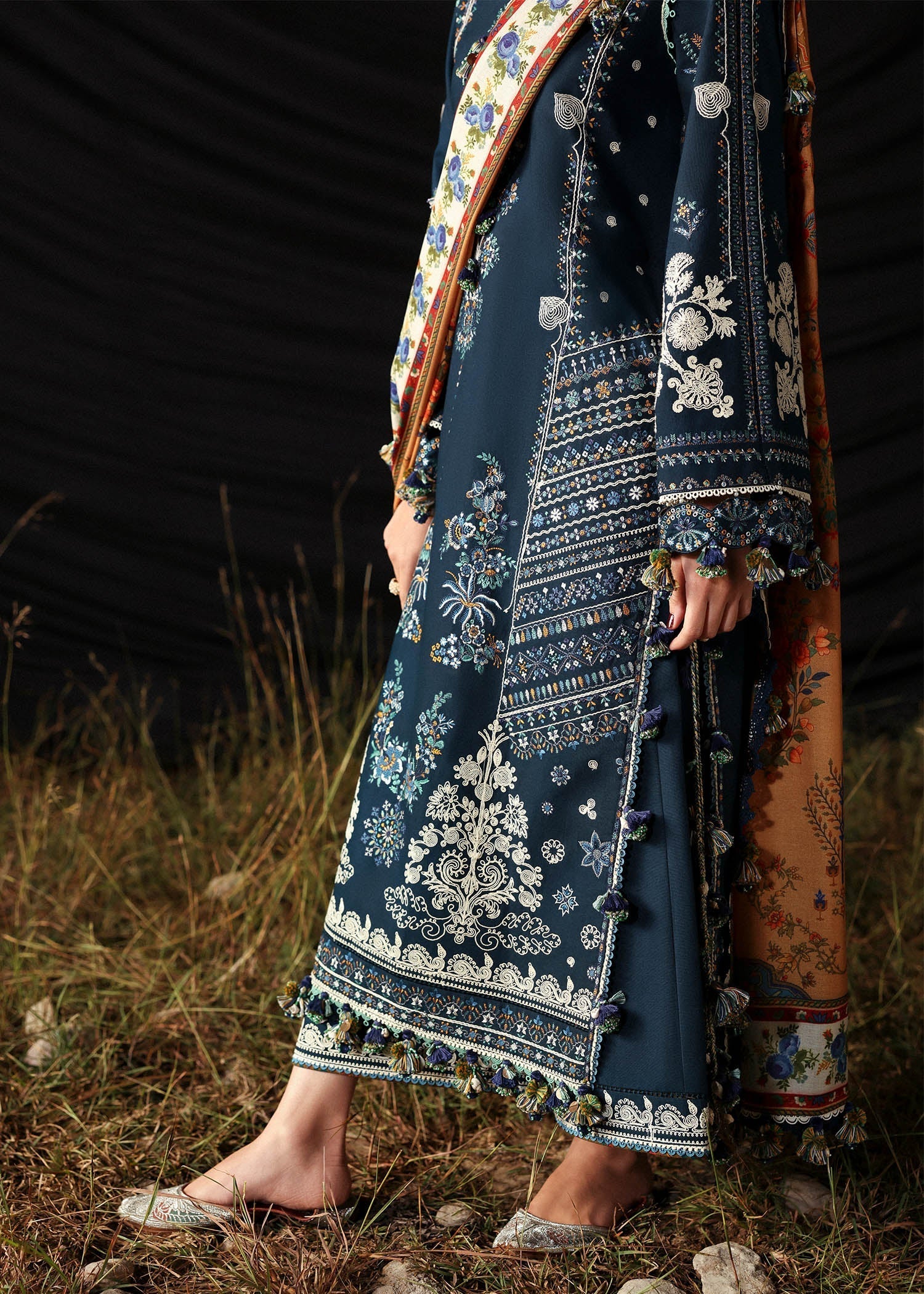Chashm - e- Bahr | Hussain Rehar Khaddar Winter Collection 2025