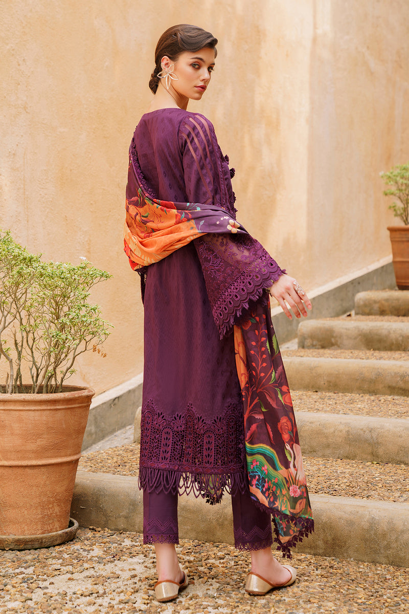 SL12-D04 | Baroque | Embroidered Swiss Lawn 2024