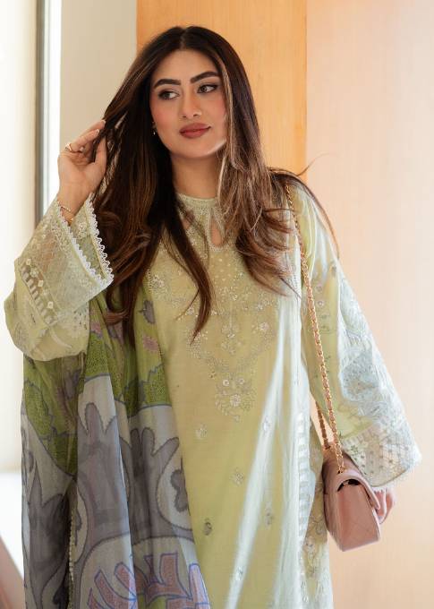 Gina (B) | Sadaf Fawad khan | Siraa lawn 2024