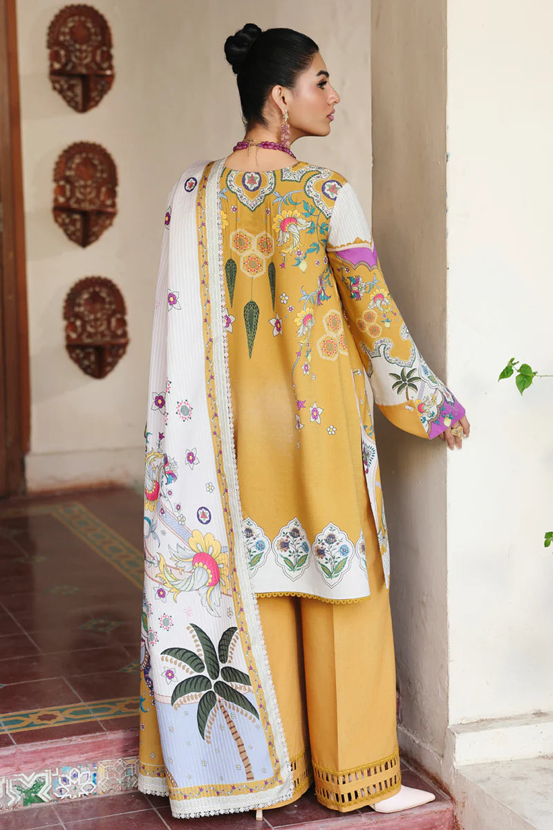 QW - 07A - Celina  | Qalamkar  | Qprints Winter Collection 2025