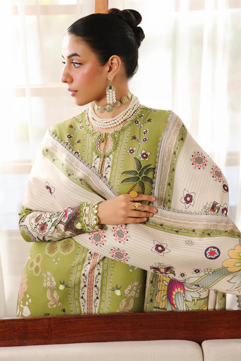 QW - 07B - Tahlia  | Qalamkar  | Qprints Winter Collection 2025